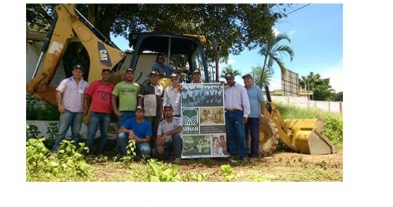 SENAR finaliza curso de Operação e Manutenção de Retroescavadeira em Minas Gerais
