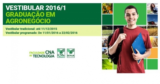 Faculdade de Tecnologia CNA abre inscrições para Graduação em Agronegócio