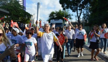 Ex-dirigente do Sistema CNA SENAR conduz tocha Olímpica no Ceará